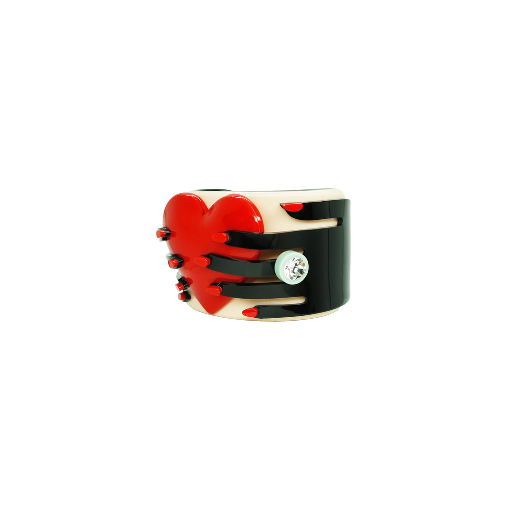 BRACELETE MÃOS E CORAÇÃO