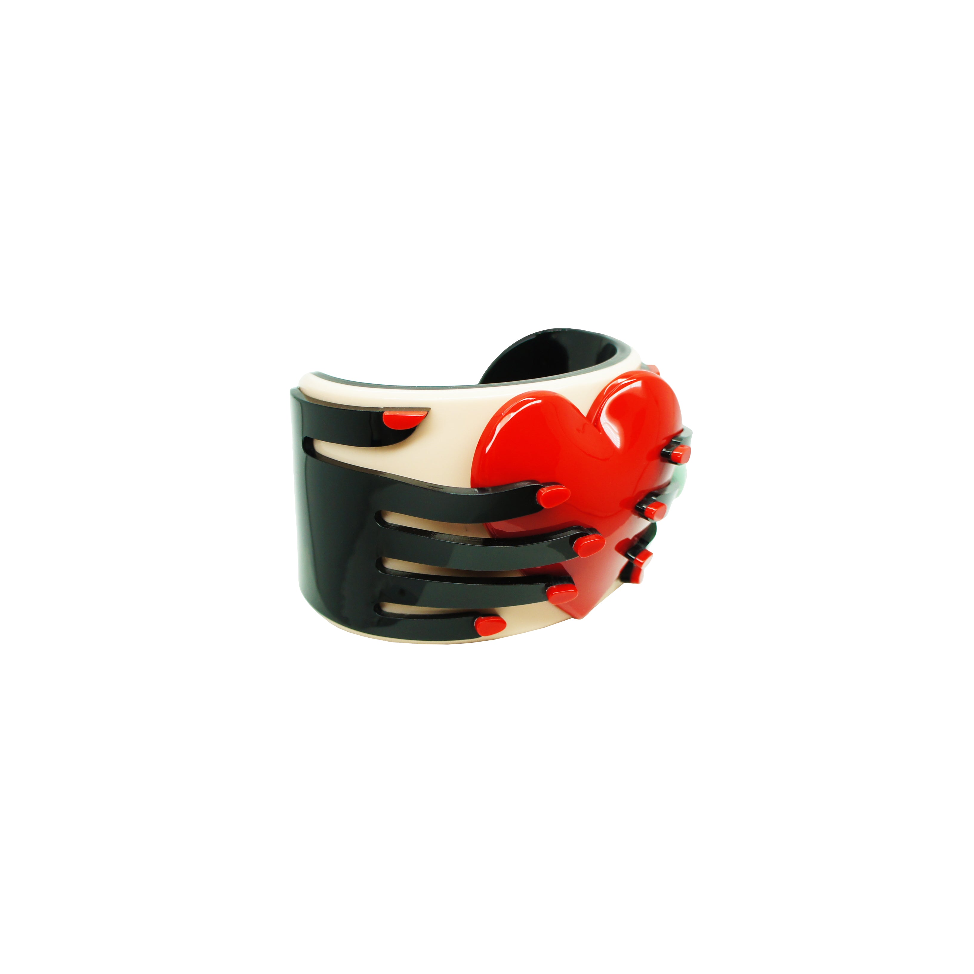 BRACELETE MÃOS E CORAÇÃO