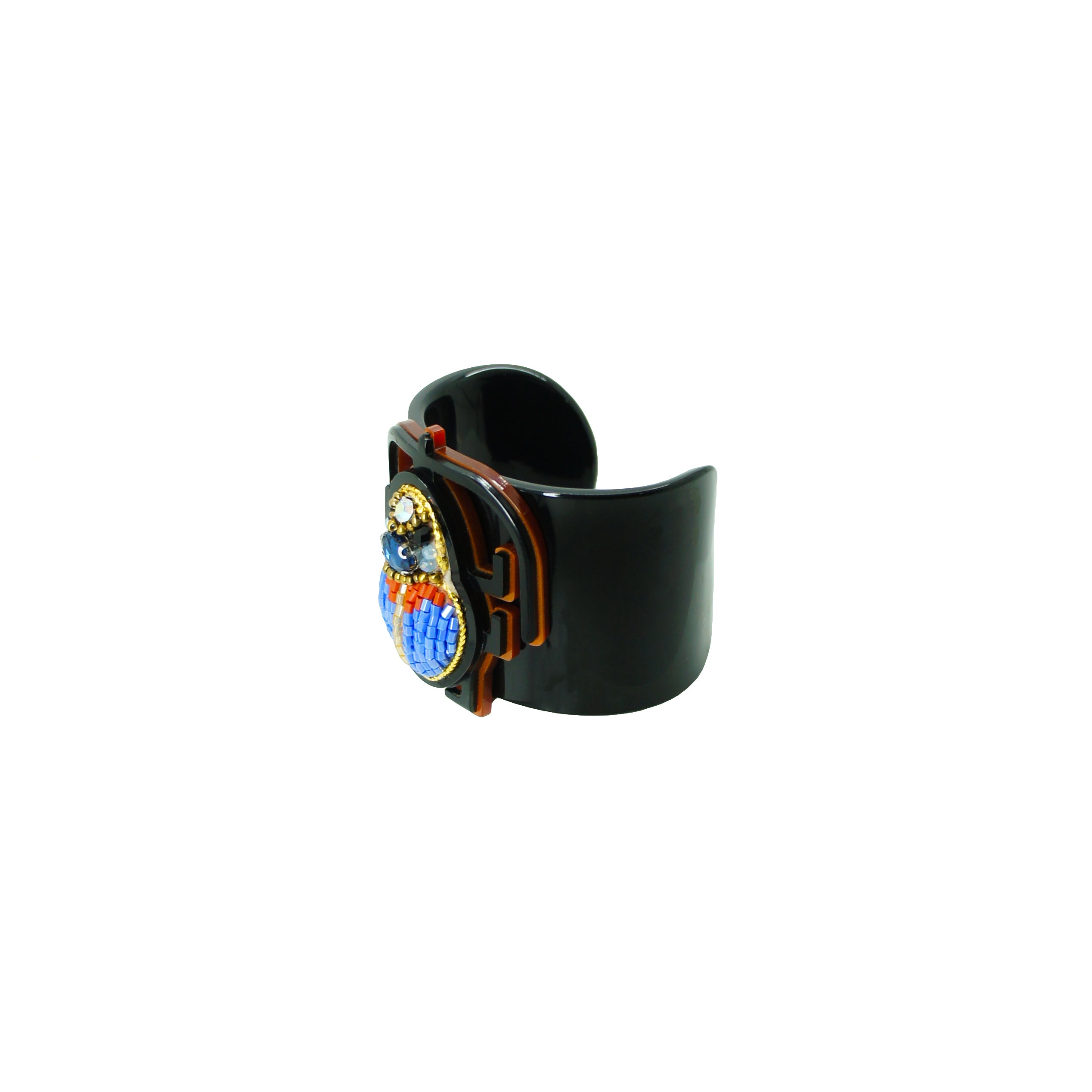 BRACELETE SCARAB BORDADO