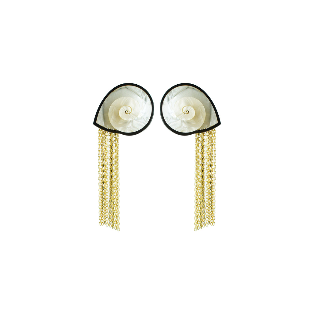 NAUTILUS EARRING