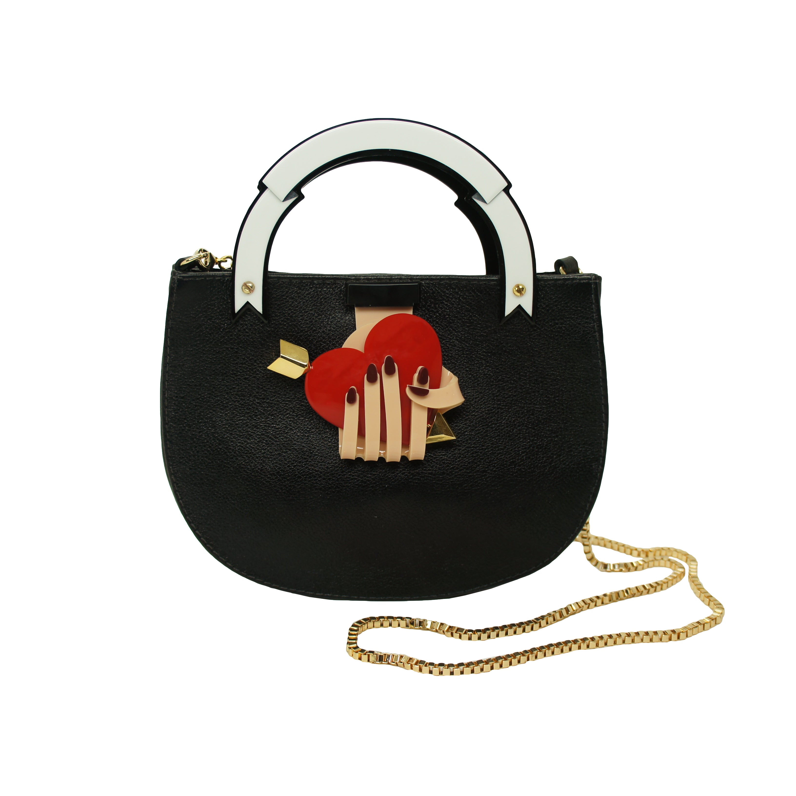 BOLSA MÃO CORAÇÃO