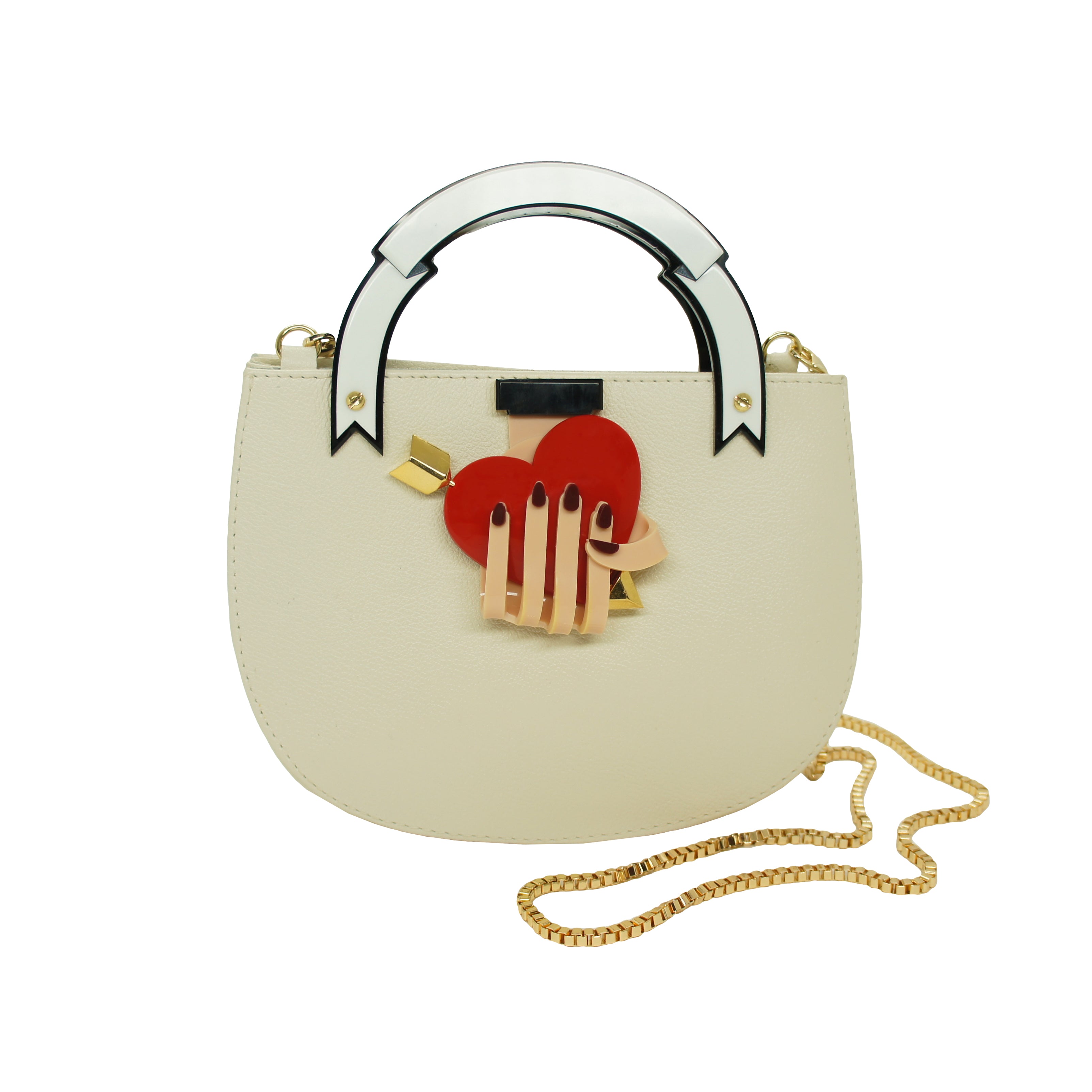 BOLSA MÃO CORAÇÃO