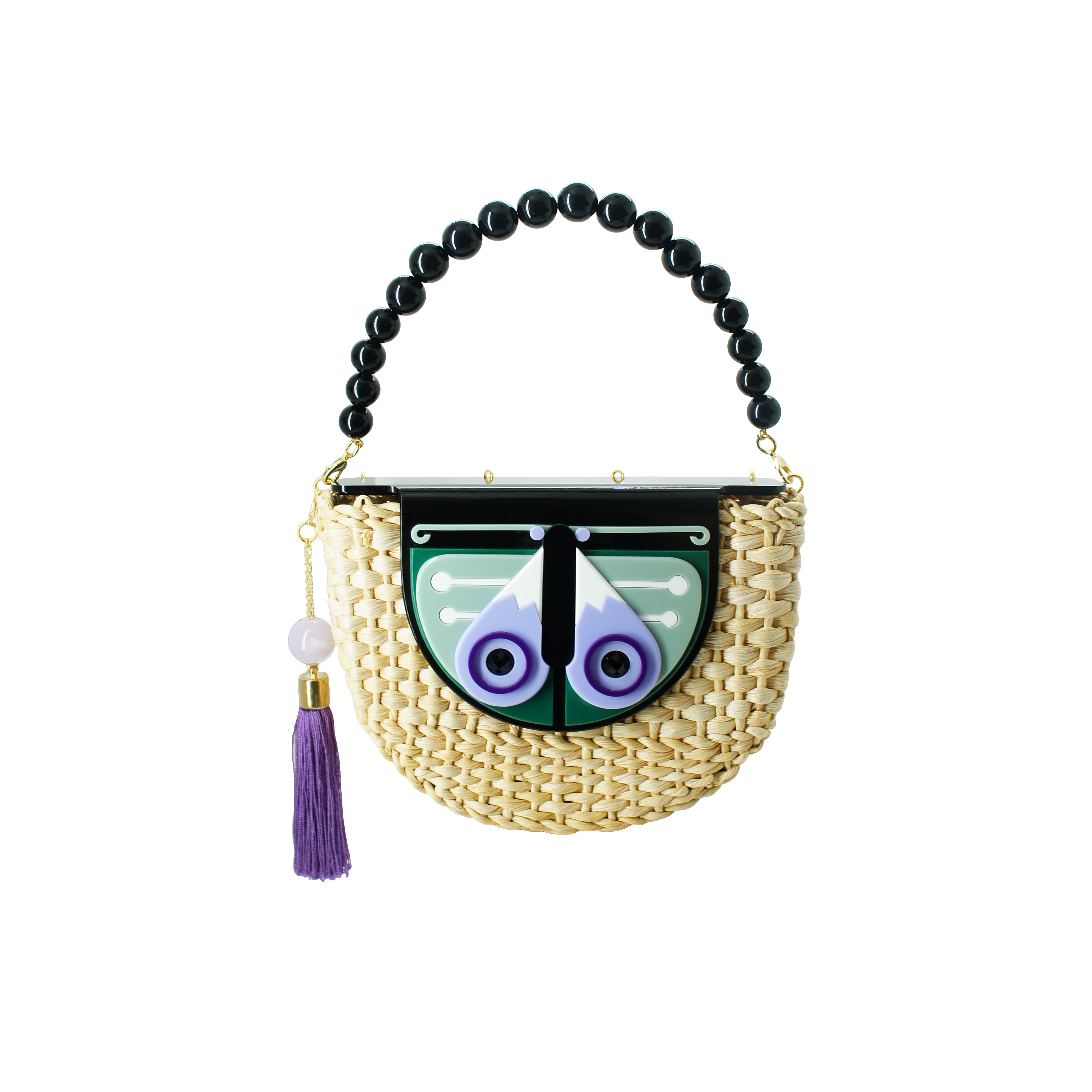 Mariposa Half Moon Bag / Lilac