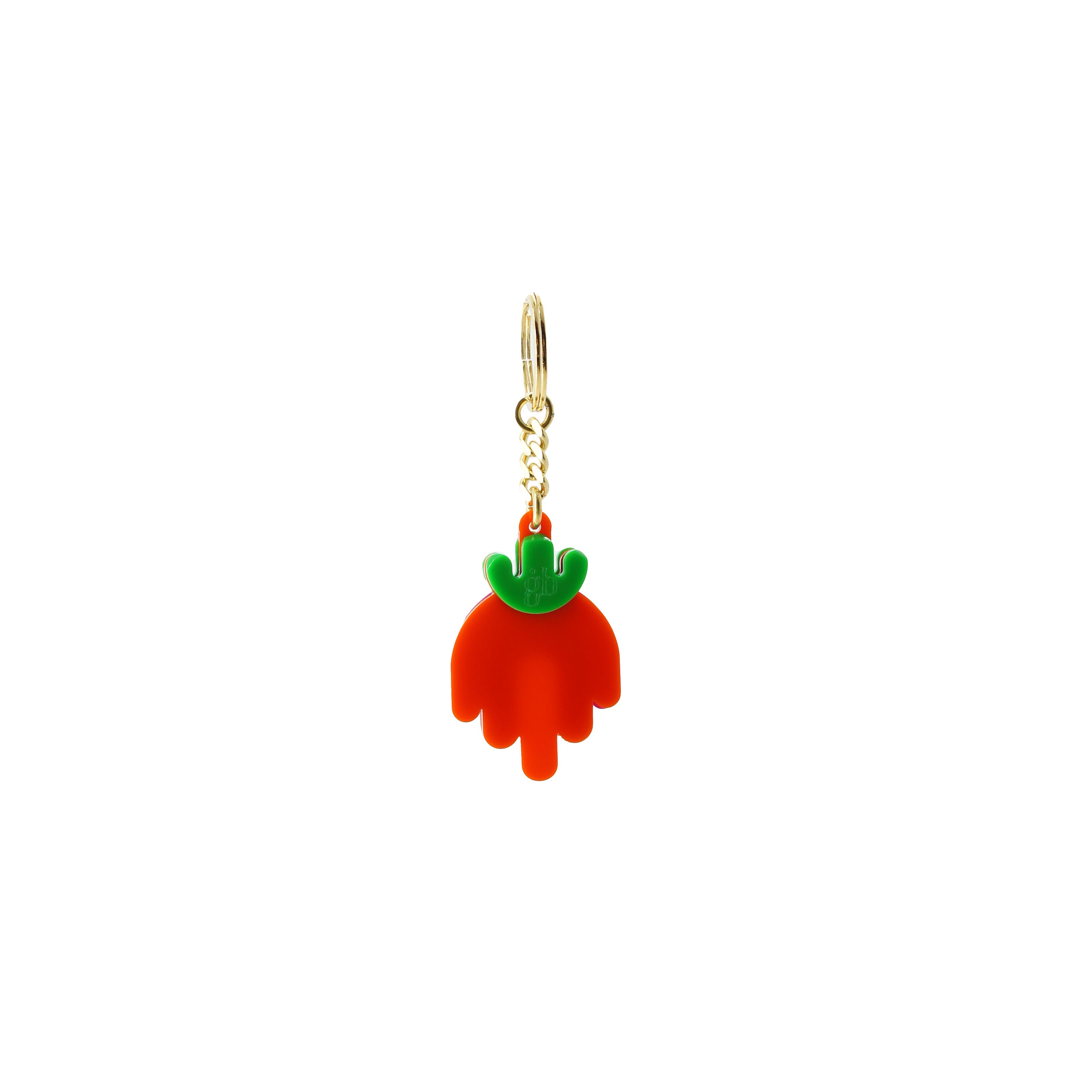 BROMELIA / ROSE KEYRING