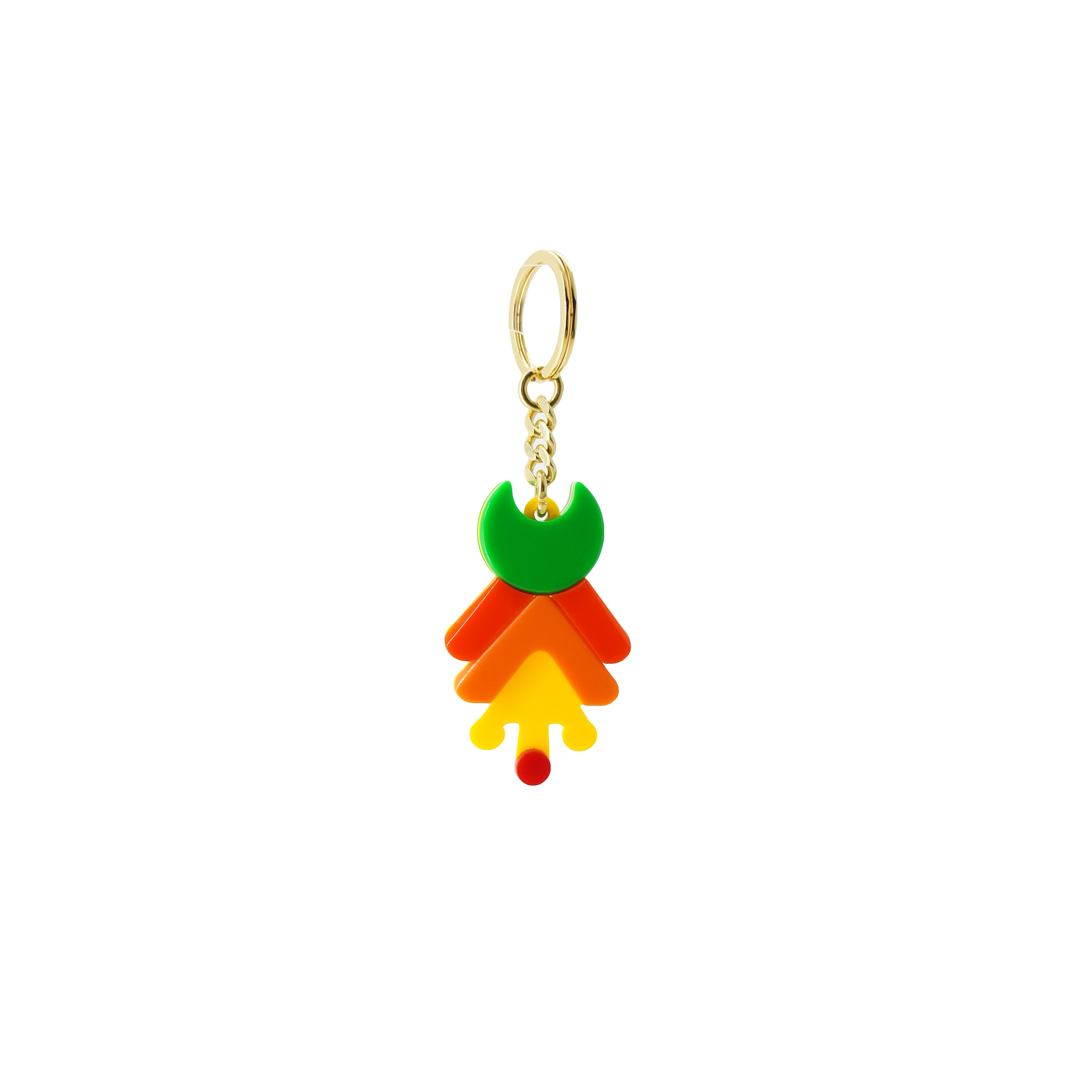 BROMELIA KEYRING / YELLOW