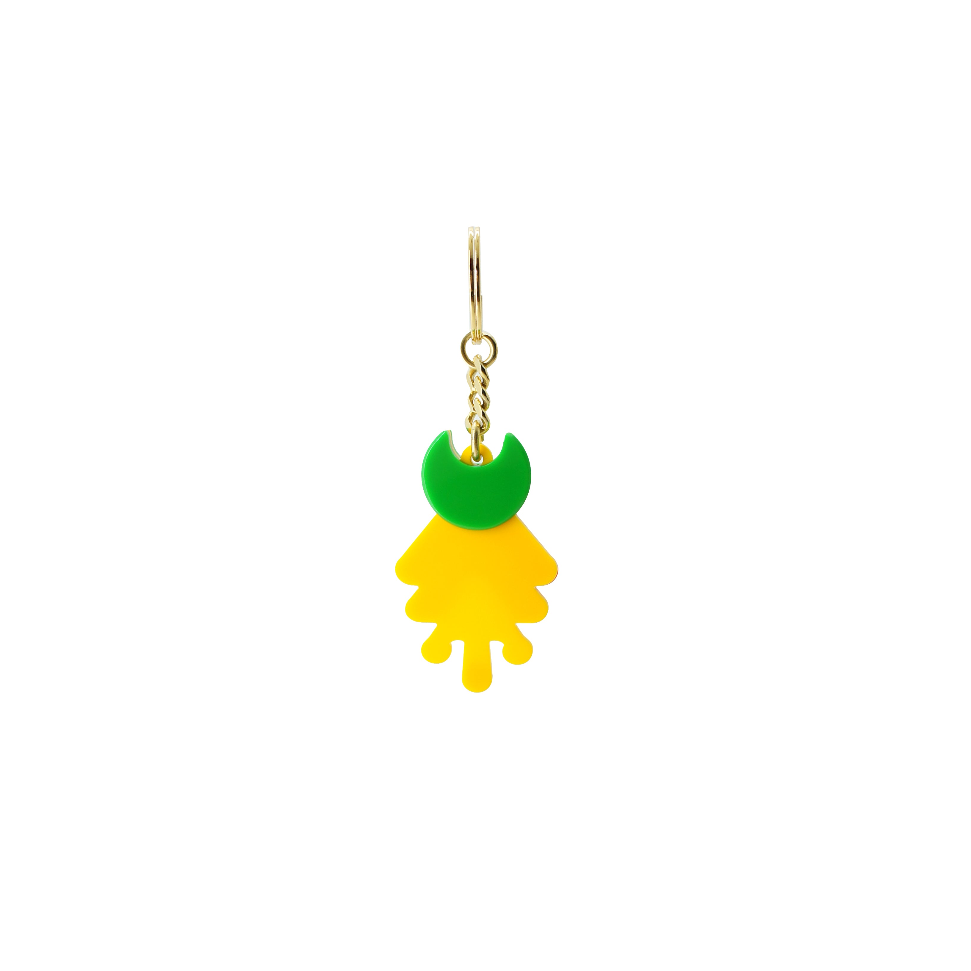 BROMELIA KEYRING / YELLOW