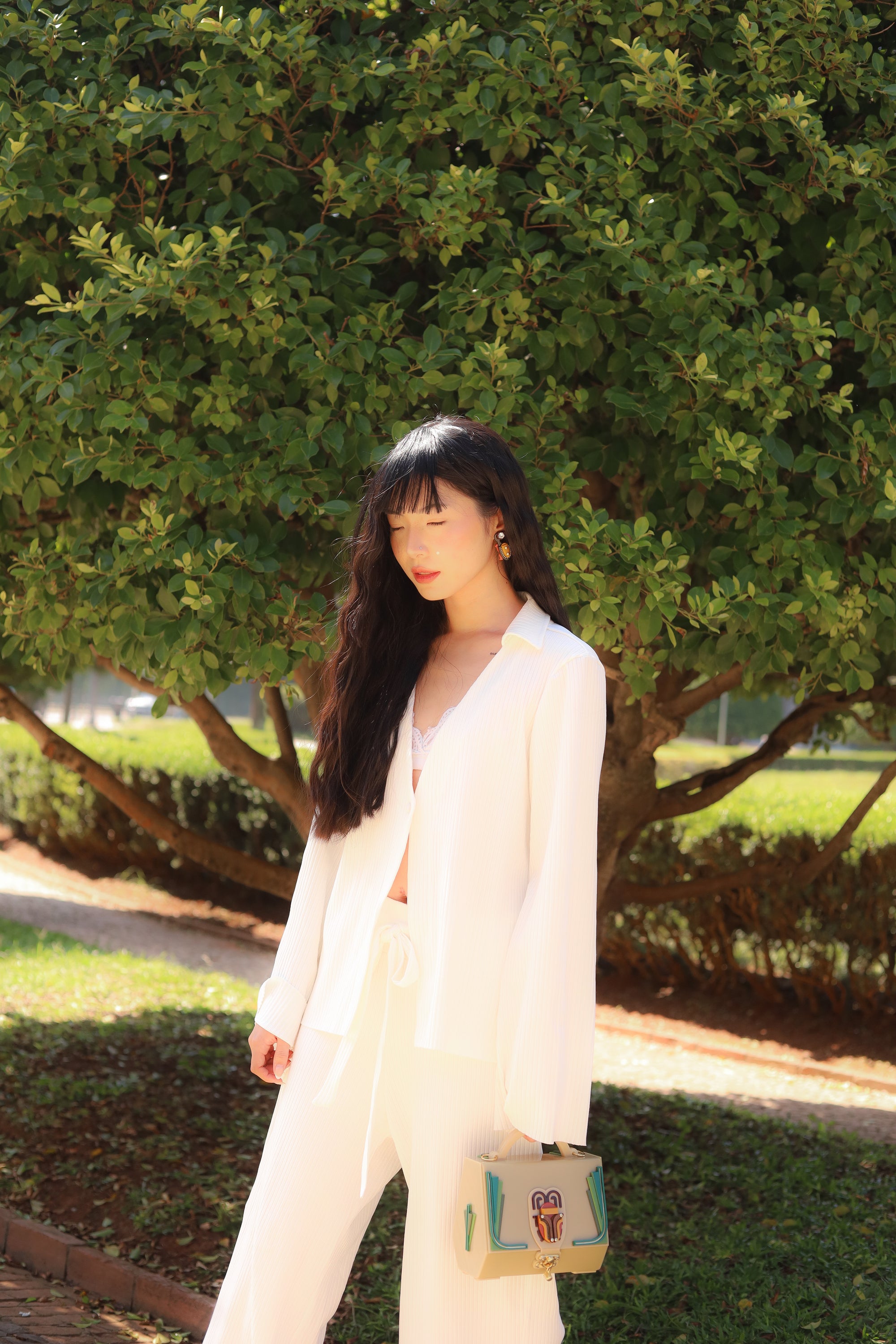 SCARAB / ROSE CLUTCH BAG