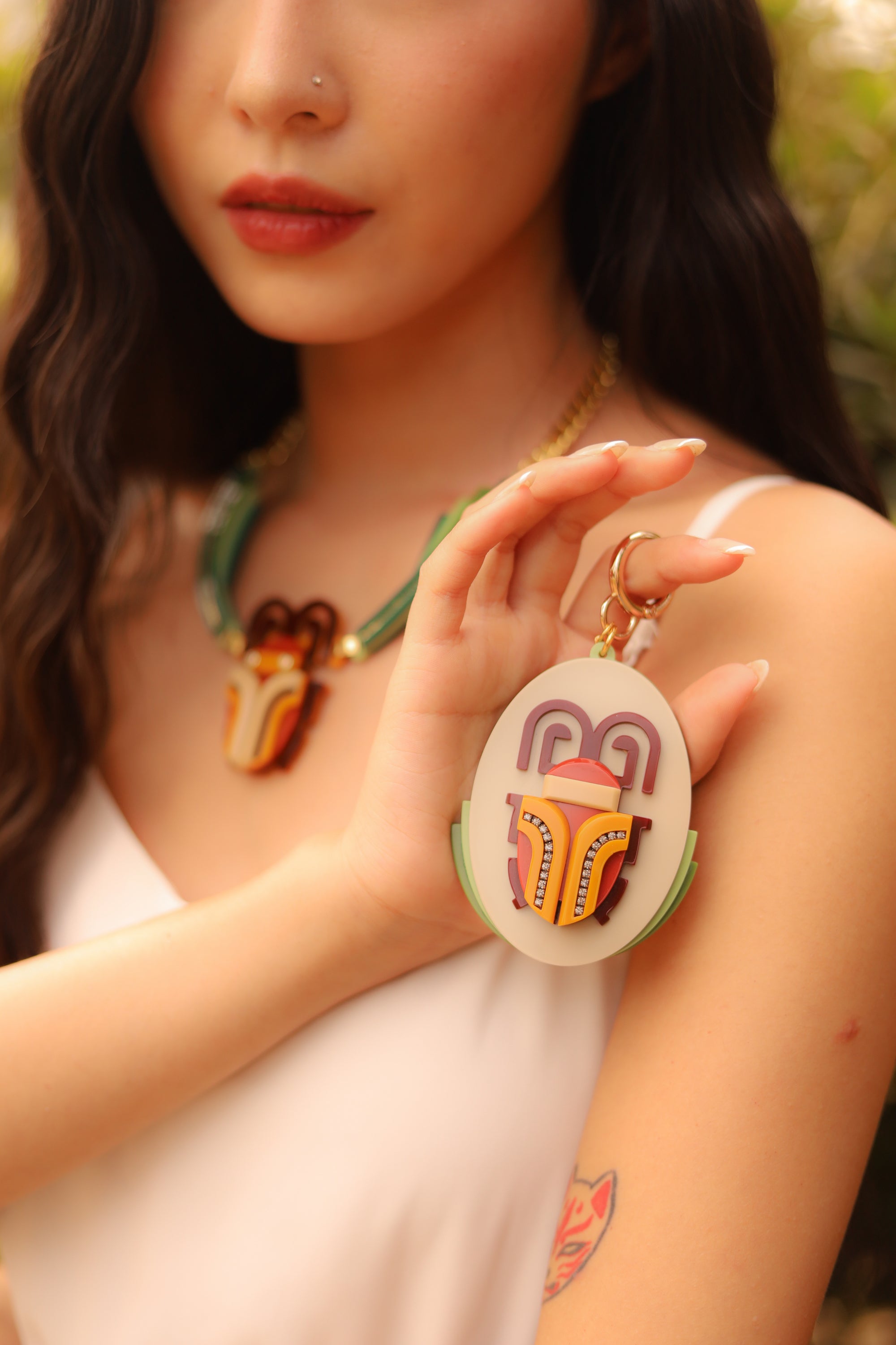 ESPELHO BOLSA ESCARAVELHO